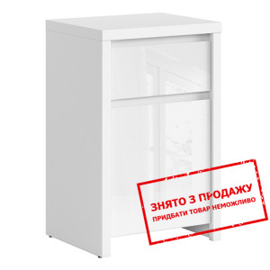 Комод Каспіан Білий/білий блиск KOM1D1SP BRW...